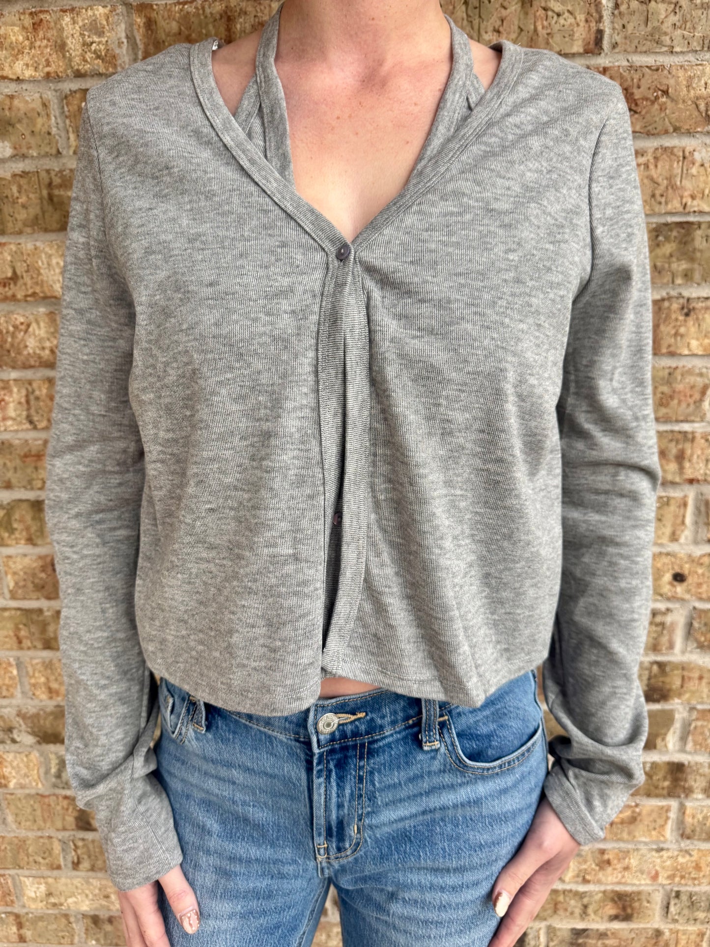 Layered Look Casual Top