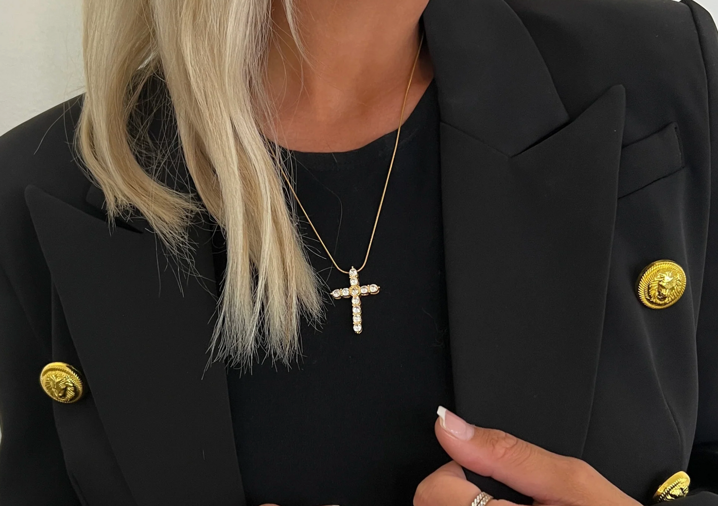 Diamond Cross Necklace