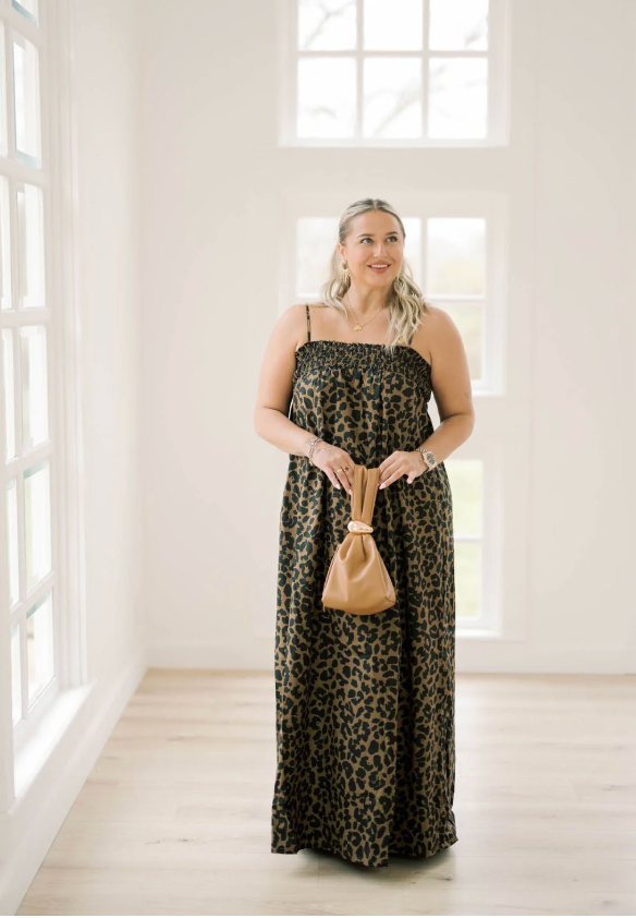 Martha Polka Dot Maxi Dress