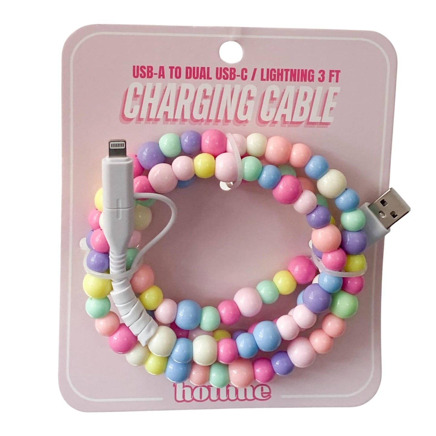 Beaded Charger Charging Cables