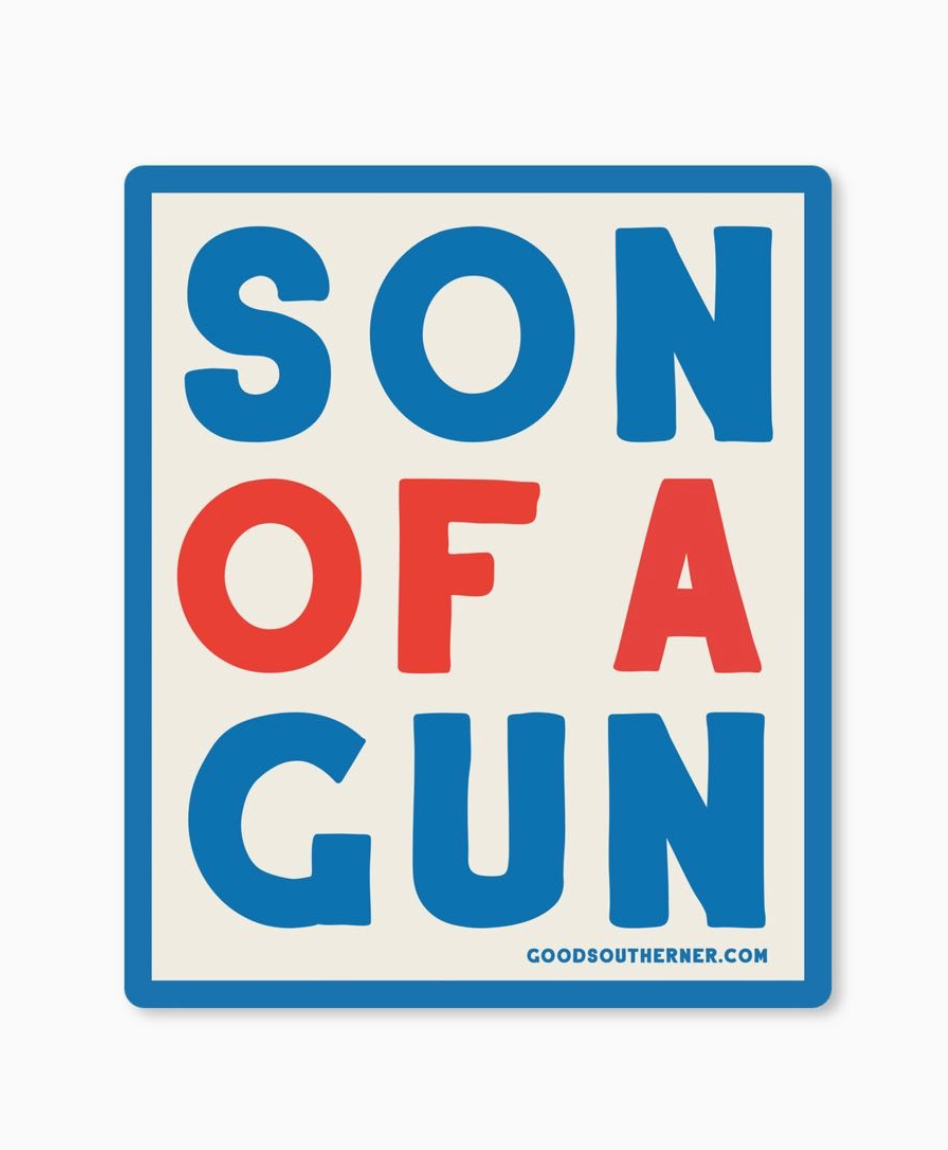 Son Of A Gun Sticker