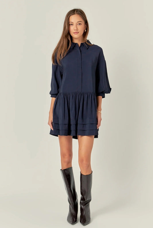 Luxe Drop Waist Dress