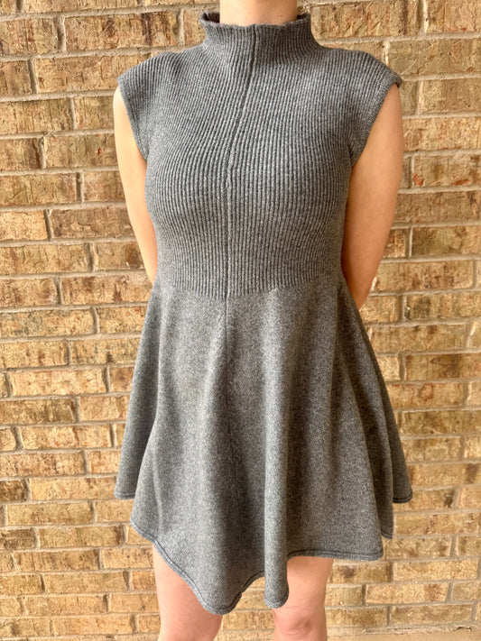 Flirty in Fall Sweater Dress