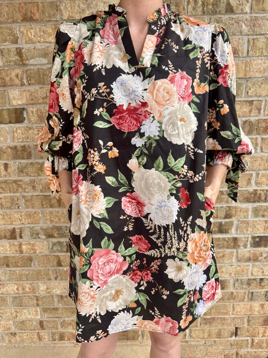 Carolyn Floral Dress Mini Dress