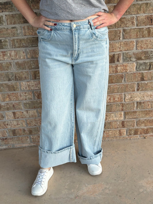 Krista Baggy Wide Jeans
