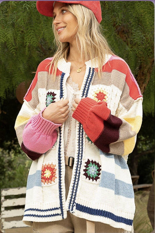 Handmade Patchwork Sweater